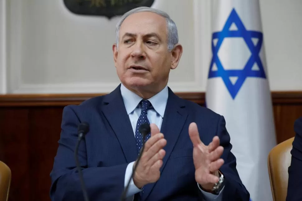 INSISTENCIA. El premier de Israel se puso en línea con las críticas de EEUU. reuters