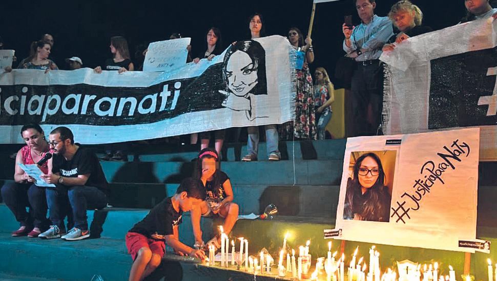 Concepción recordó a Natalia Vargas y reclamó Justicia