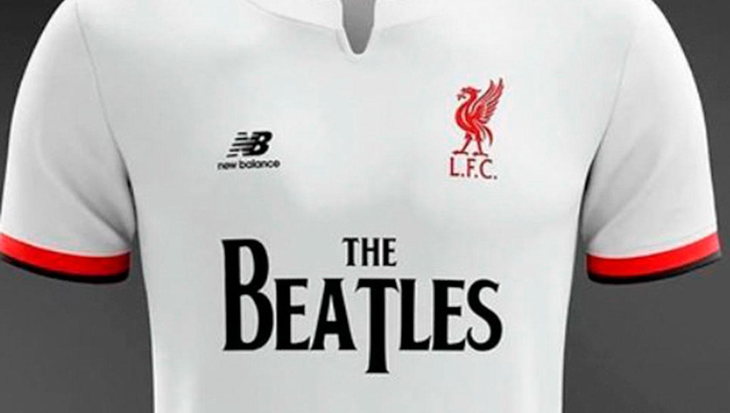 Así sería el diseño de la nueva camiseta del Liverpool. 