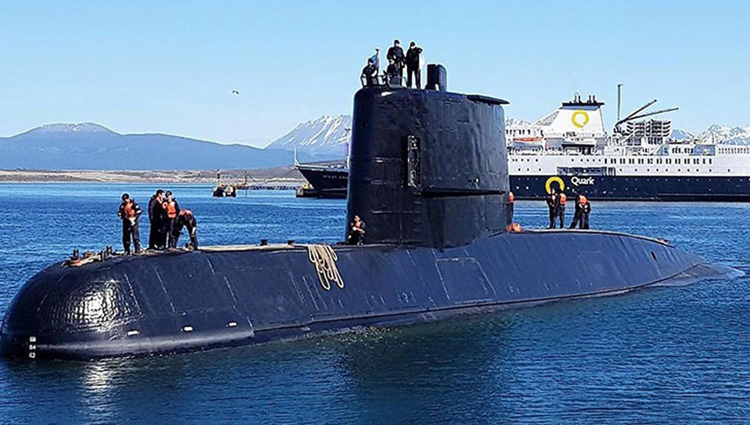 ARA SAN JUAN. Una de las últimas fotos del submarino desaparecido. FOTO TOMADA DE PERFIL.COM