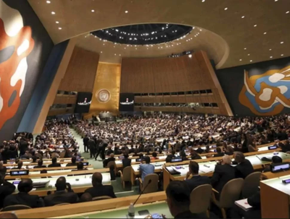ASAMBLEA DE LA ONU. Reclamó que no se altere el “frágil proceso de paz”. 