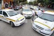 Taxistas se unen para potenciar el reclamo