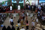 Postales de una visita histórica