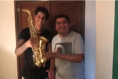 Apareció el saxo del grupo Los Avelinos 3G: se lo había llevado sin querer un taxista