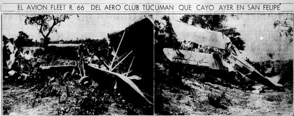 DESTRUIDA. Los pedazos de la aeronave, que cayó desde 30 metros, quedaron esparcidos por el lugar como fiel reflejo del tremendo impacto.  