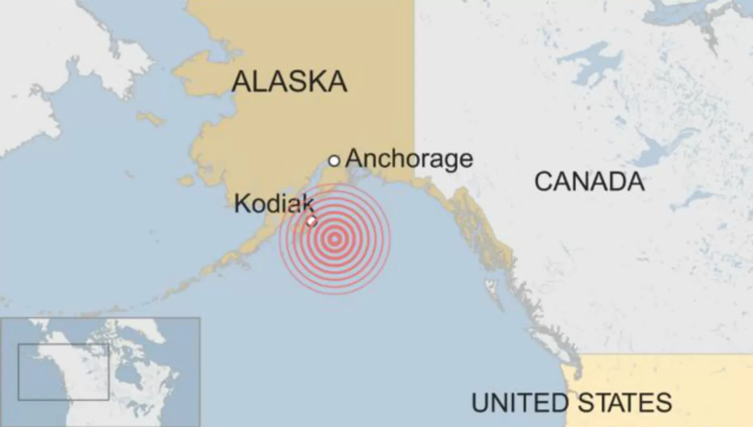 Alerta de tsunami en Alaska tras un terremoto de 8,2 grados