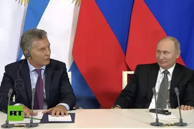 Mundial 2018: Macri le anticipó a Putin que irá a Rusia a ver jugar a la Selección Argentina