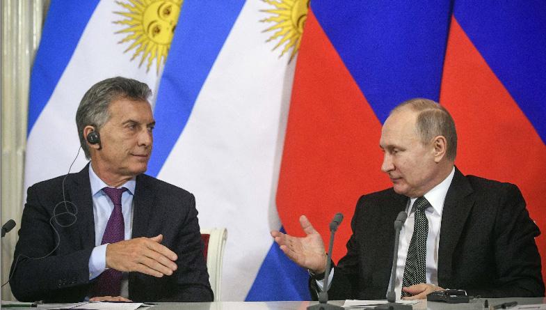 Argentina sigue siendo un socio muy importante para Rusia en América Latina, le dijo Vladimir Putin a Mauricio Macri