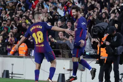 Con un gol de Messi, Barcelona avanzó a semifinales