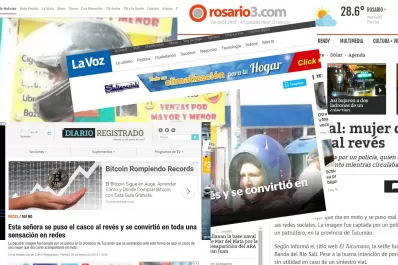 La tucumana que se puso el casco al revés se hizo viral en las redes