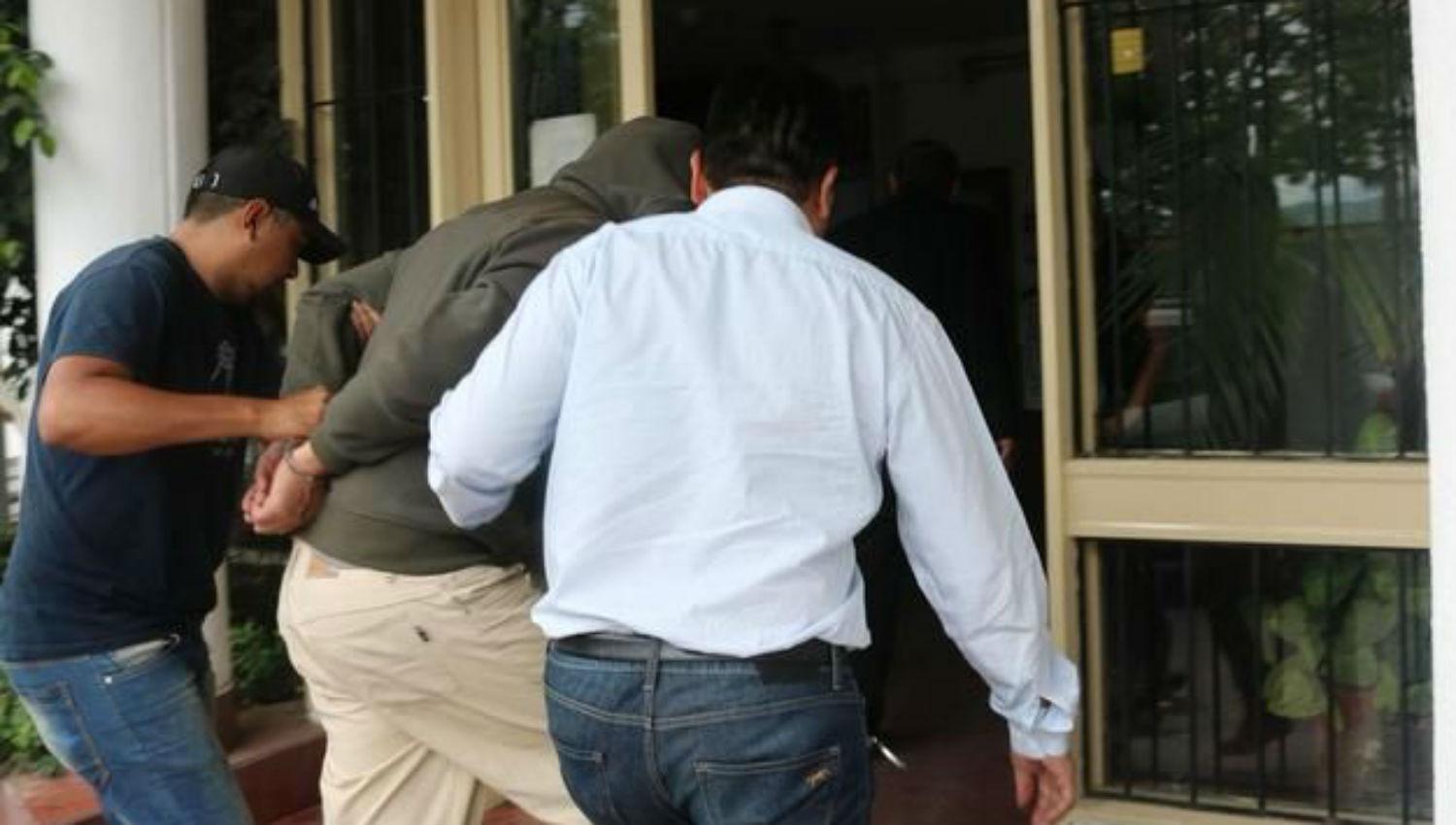ESPOSADO. El tucumano detenido en Jujuy está acusado de abusar a dos niños. FOTO DE EL TRIBUNO DE JUJUY