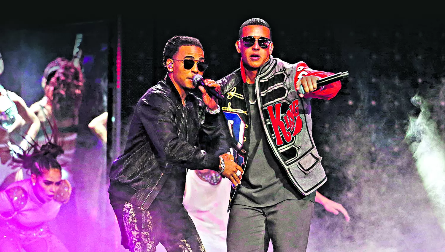 Daddy Yankee y Ozuna, dos de los reggaetoneros más populares del momento.