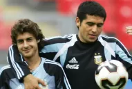 Riquelme y Aimar, entre elogios y buenos recuerdos