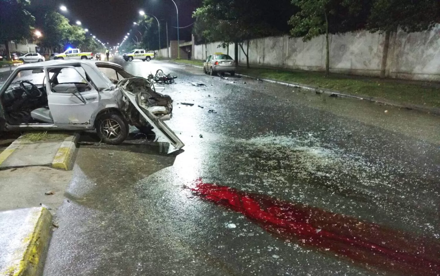 ACCIDENTE FATAL. Ocurrió en junio del año pasado en la avenida Juan B Justo al 2.300 y participaron tres vehículos.