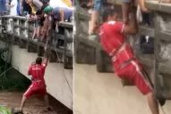 En las redes sociales buscan al heroico hincha de San Martín del río Colorado