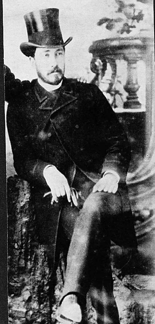 ZENÓN J. SANTILLÁN. El destacado hombre público tucumano, en una fotografía tomada hacia 1890. 