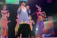 ¡Un crack! Miguel Martín también festejó en los Premios Carlos 2018