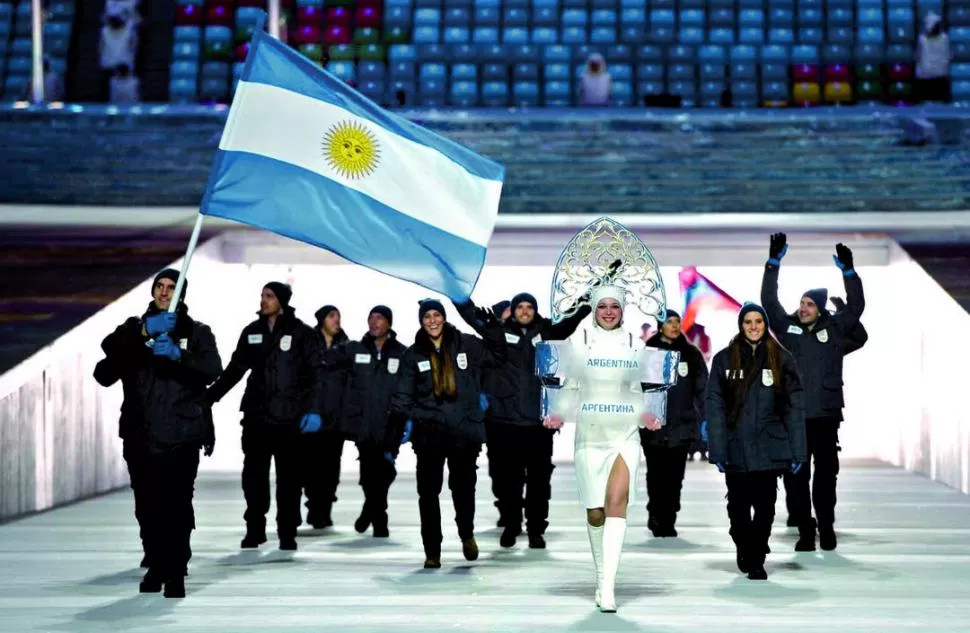 PRESENTE. La delegación argentina estará integrada en esta ocasión por cinco atletas que competerían en tres disciplinas 