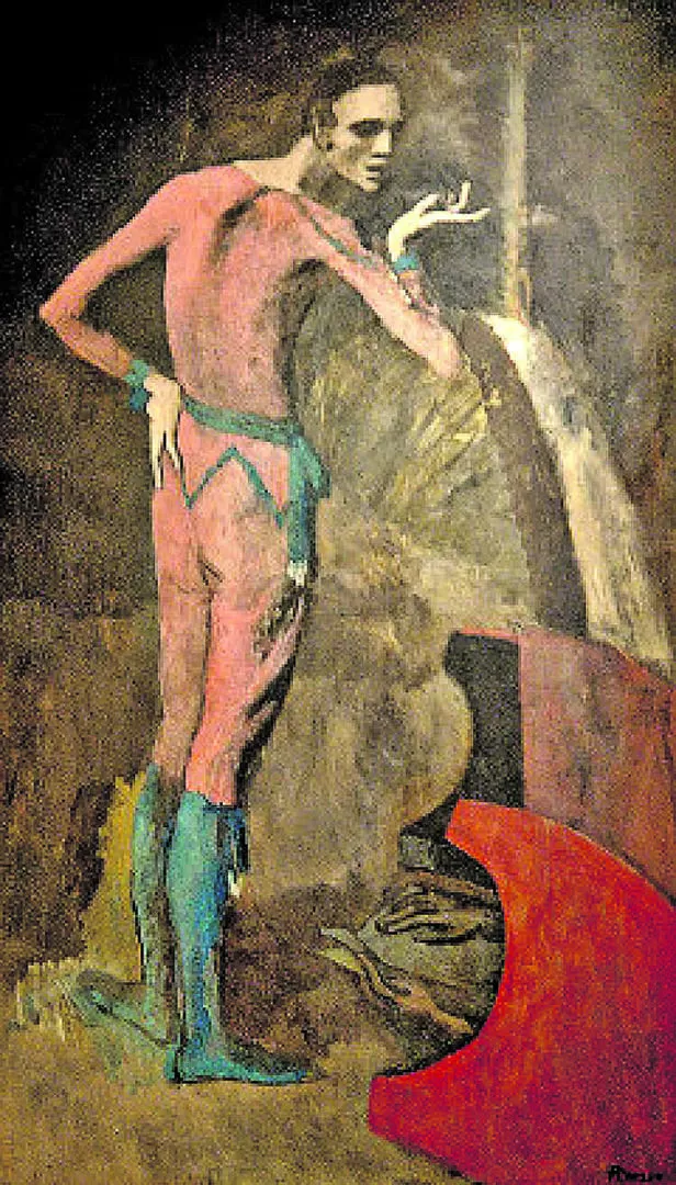 DE PERÍODO AZUL LA FASE ROSA. Picasso pintó el cuadro en 1904.  