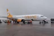 Frustrada apertura del aeropuerto de El Palomar: el primer vuelo fue desviado a Ezeiza a causa del mal tiempo