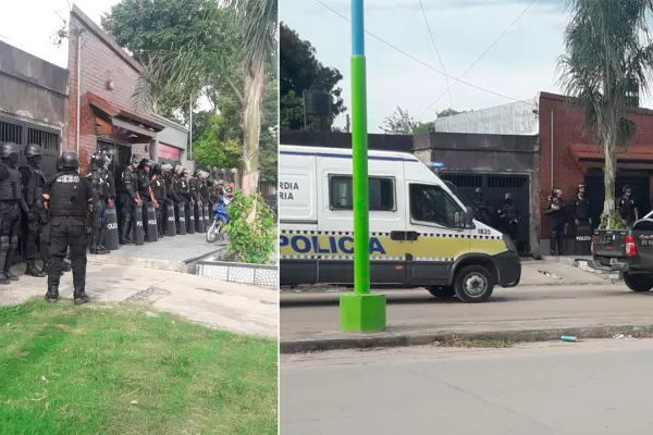 La Policía realizó más de una docena de allanamientos en busca de Abraham
