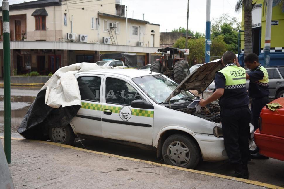 Remiseros apalearon un sospechoso de homicidio