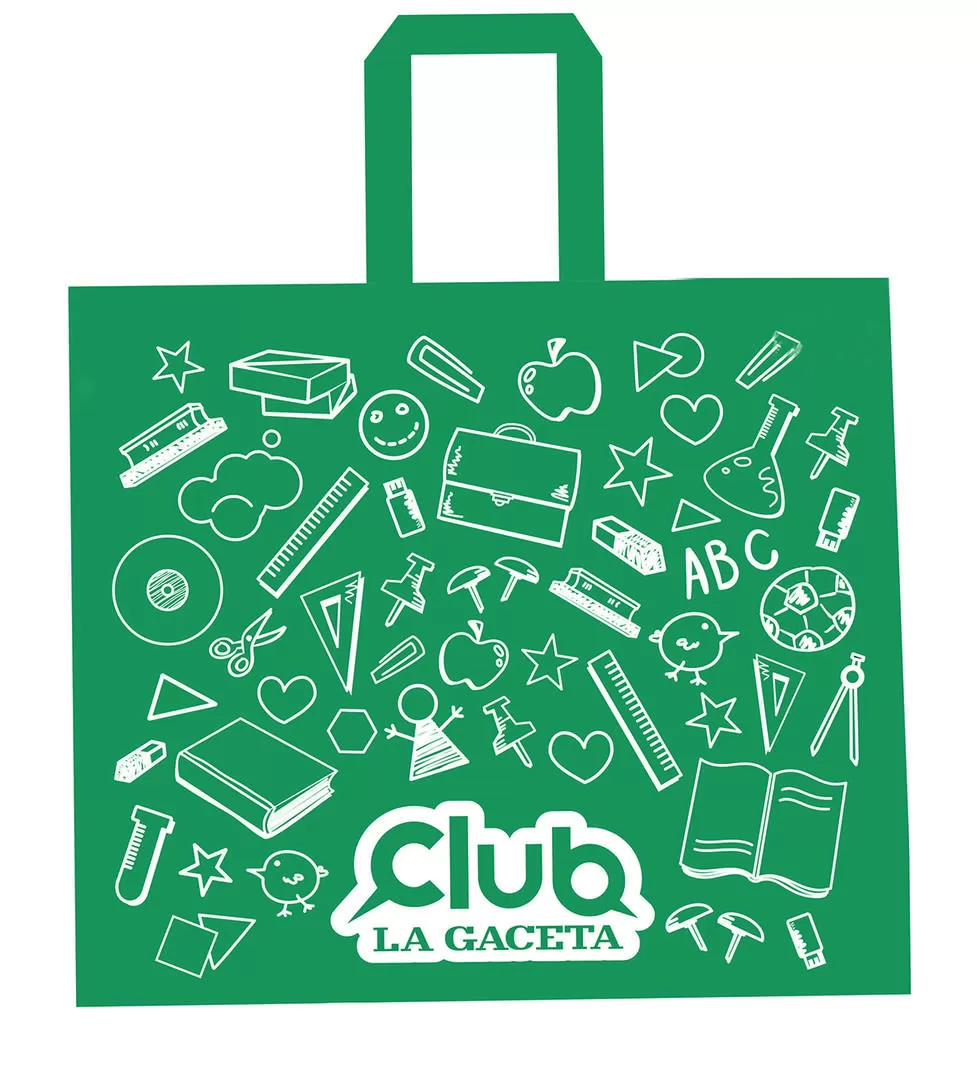 DIVERTIDA. Así es el diseño de la próxima  bolsa ecológica de Club LA GACETA. credito