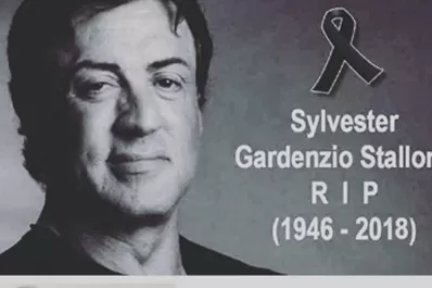 En las redes sociales dieron por muerto a Sylvester Stallone y los fanáticos de Rocky quedaron de cama