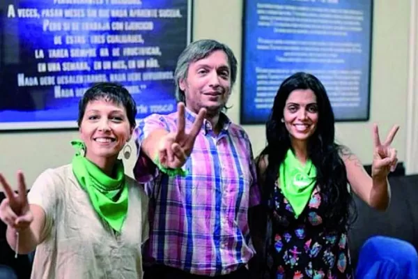 Máximo Kirchner apoyó la campaña por el aborto