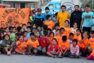 Los Salvajes atletas de La Costanera se preparan para la vuelta a clase