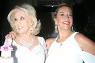 Mauricio Macri y Marcelo Tinelli fueron al cumpleaños de Mirtha Legrand