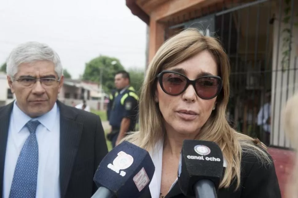LA INVESTIGADORA.  La fiscala Adriana Reinoso Cuello. 