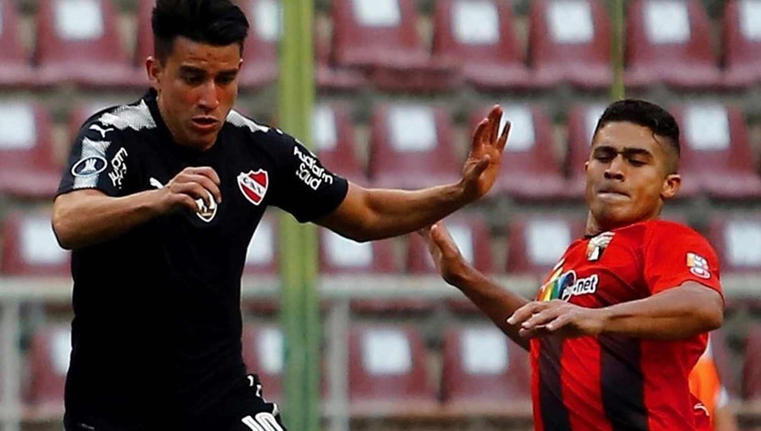 QUIERE VOLVER A SONREÍR. Independiente se presenta en Venezuela en el debut de la Copa Libertadores. (OLÉ)