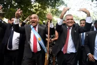 Alperovich, el ausente entre las pancartas de ayer