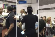 La mujer del escándalo del aeropuerto rompió el silencio y negó tener vínculos con el crimen de Paulina Lebbos