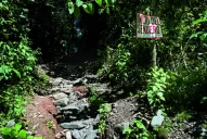 La montaña de San Javier regala un túnel natural hacia el funicular