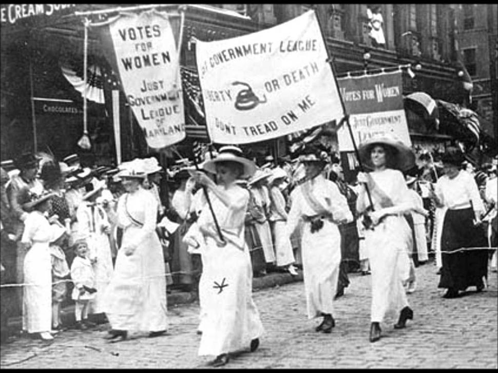 ORÍGENES DEL FEMINISMO. Mujeres estadounidenses, a finales del siglo XIX, reclaman “Libertad o muerte”. publico.es