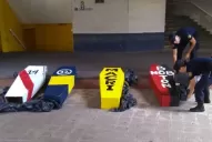 Los hinchas de Central que entraron al Gigante de Arroyito un ataúd de Macri no podrán ir a la cancha en años