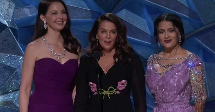 Ashley Judd, Anabella Sciorra y Salma Hayek hablaron sobre los abusos en Hollywood durante los Oscar