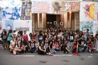 Día Internacional de la Mujer: intervención artística en el Timoteo Navarro