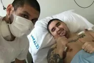 Gallardo y su dedicatoria a Villagra, el jugador de Atlético que le donó la médula a su hermano