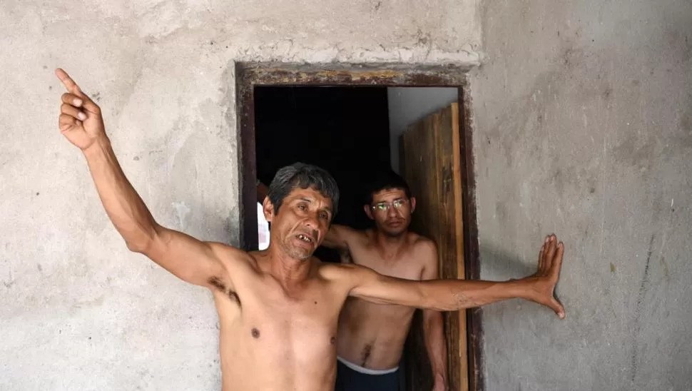AMAYA. El padre de la víctima cuenta el nivel de violencia que viven a diario. LA GACETA/FOTO DE DIEGO ARÁOZ