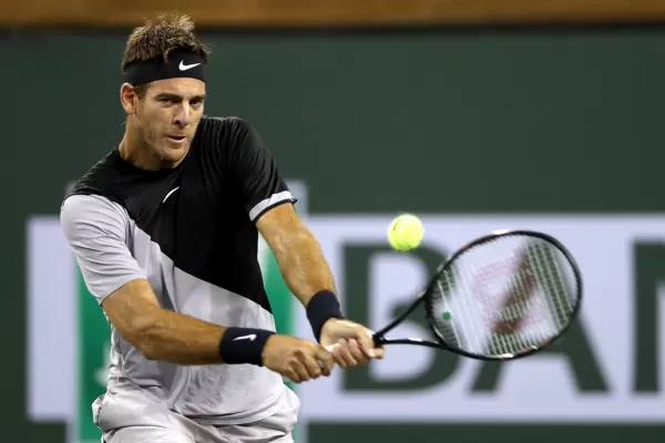 Del Potro debutó con un triunfo en el Masters 1000 de Indian Wells