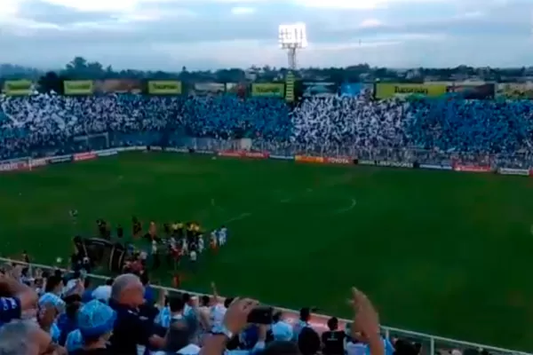 Mirá el gran recibimiento para Atlético ante Libertad