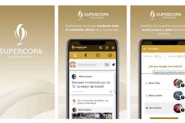 La Supercopa entre River y Boca también se podrá jugar en internet y hay premios para los ganadores