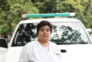 La voluntaria que pasó a comandar operativos