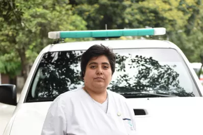 La voluntaria que pasó a comandar operativos