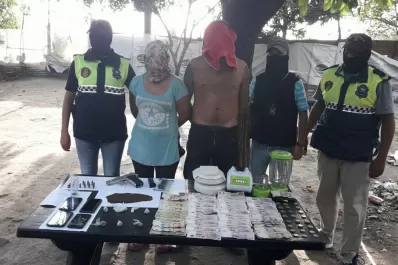 Secuestraron droga y un arma de fuego en un allanamiento en Monteros: hay dos detenidos