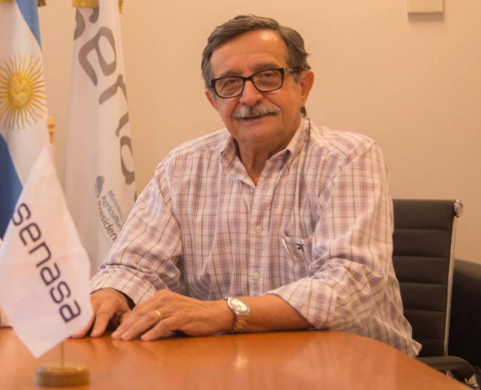 MISIÓN CUMPLIDA. Después de 30 años de servicio, Rodríguez Prados se jubiló en el cargo de Coordinador Temático de Protección Vegetal del Senasa. 