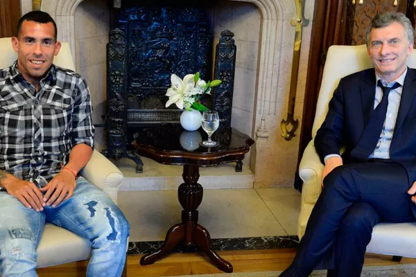 Tevez se tomará unos días de descanso en el mismo country que Macri